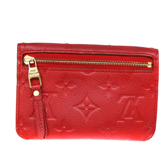 Louis Vuitton Case Pochette Red Cerise Empreinte - Picture 1 of 6